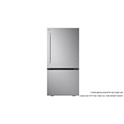 LG מקרר עם מקפיא תחתון 720 ליטר בגימור נירוסטה, מקרר עם מקפיא תחתון 720 ליטר בגימור נירוסטה, GV-B85STE, thumbnail 1